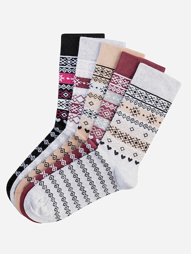 wäschepur Socken - farbig-sortiert