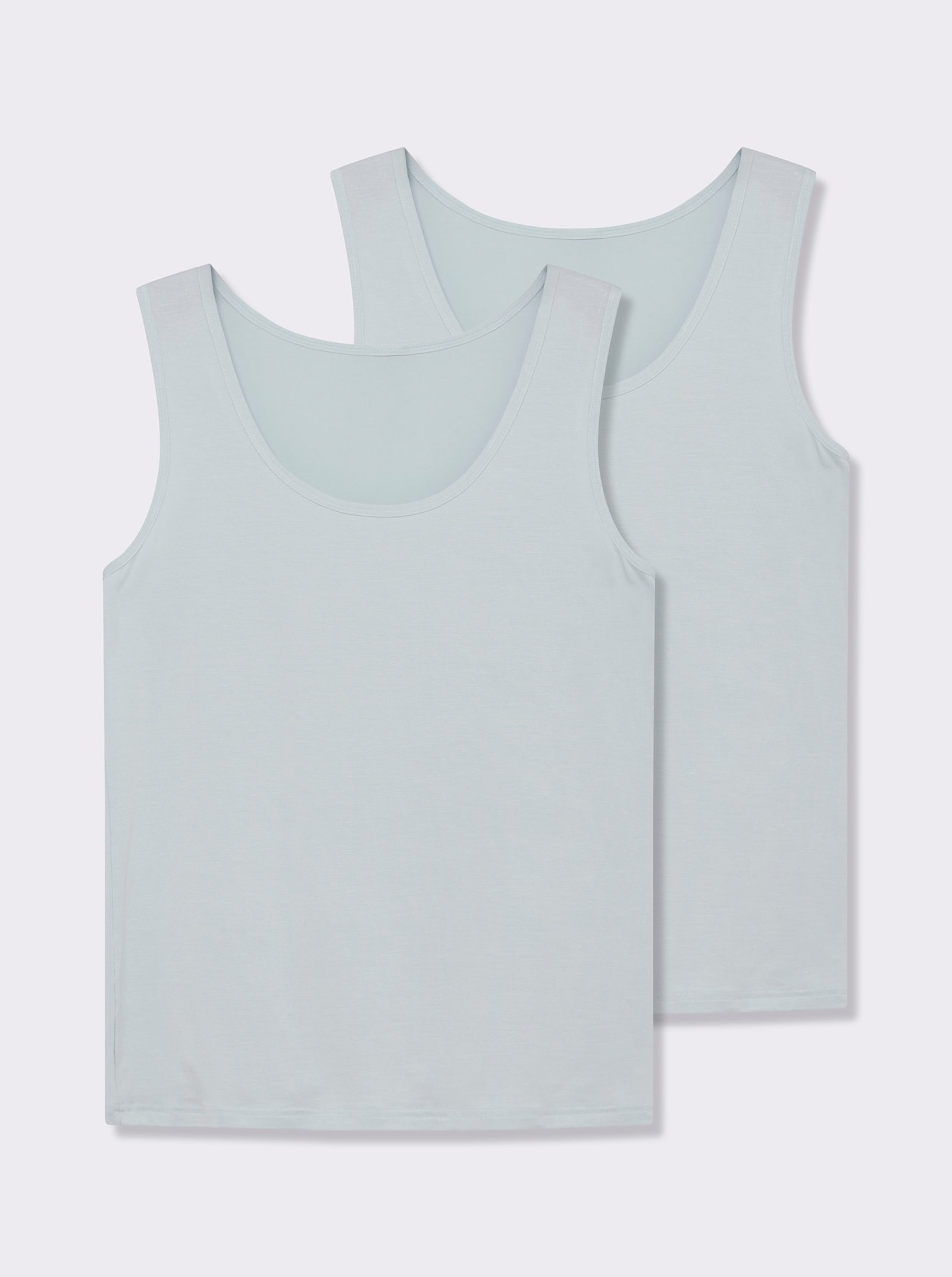 wäschepur Achseltop mit breiten Trägern - mint