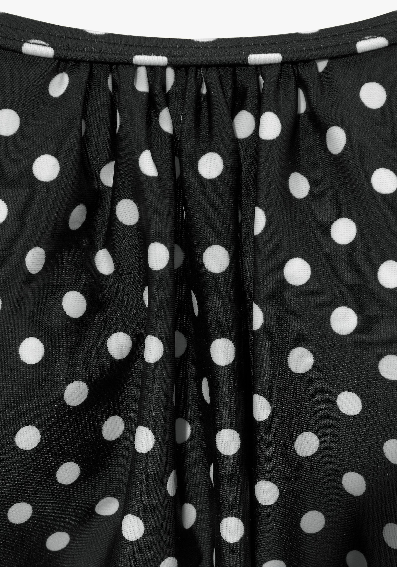 LASCANA Tankini ample - noir-blanc