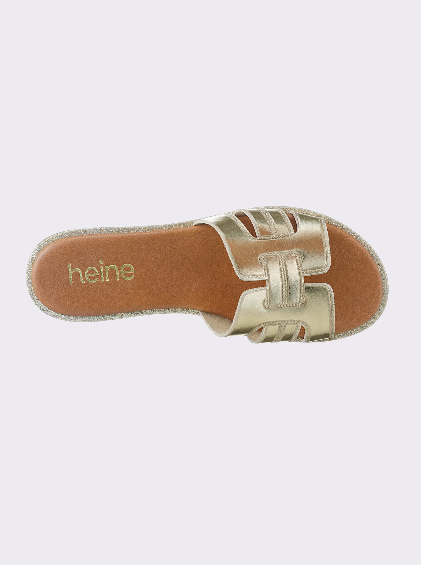 heine Mules - couleur doré