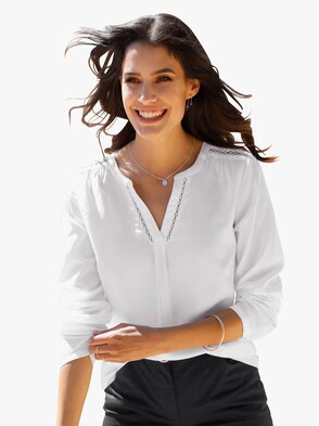 Bluse - weiß