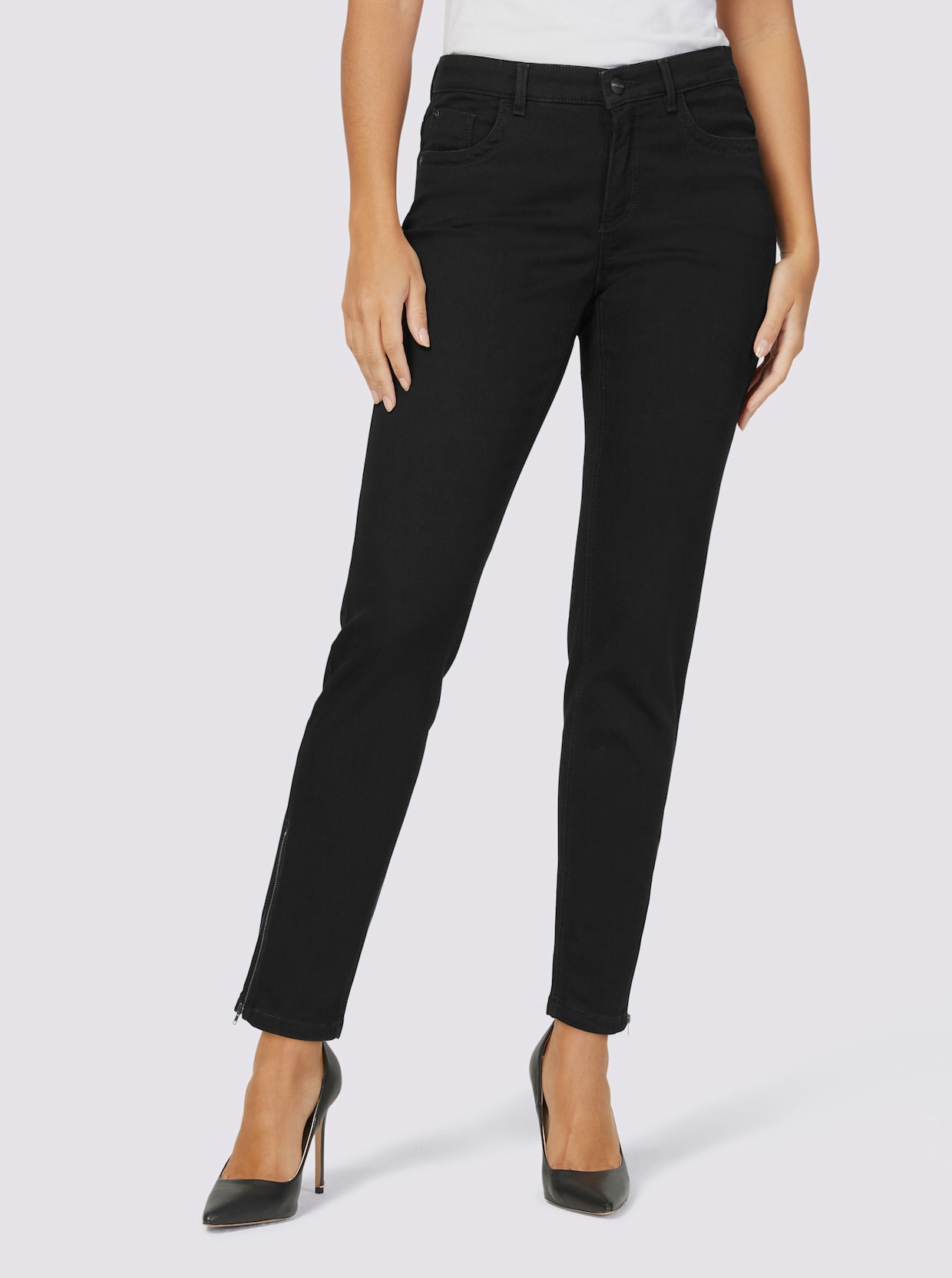 Ascari Jeans - schwarz