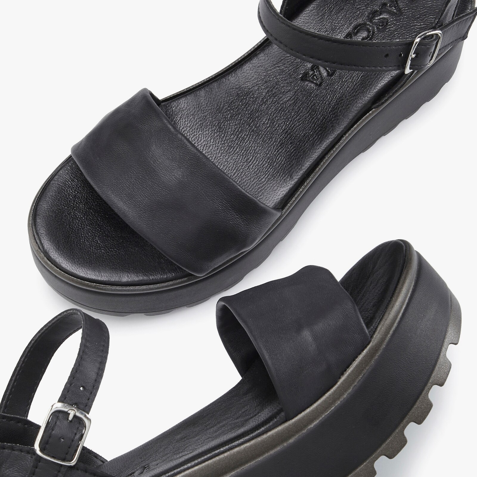LASCANA Sandalette - schwarz