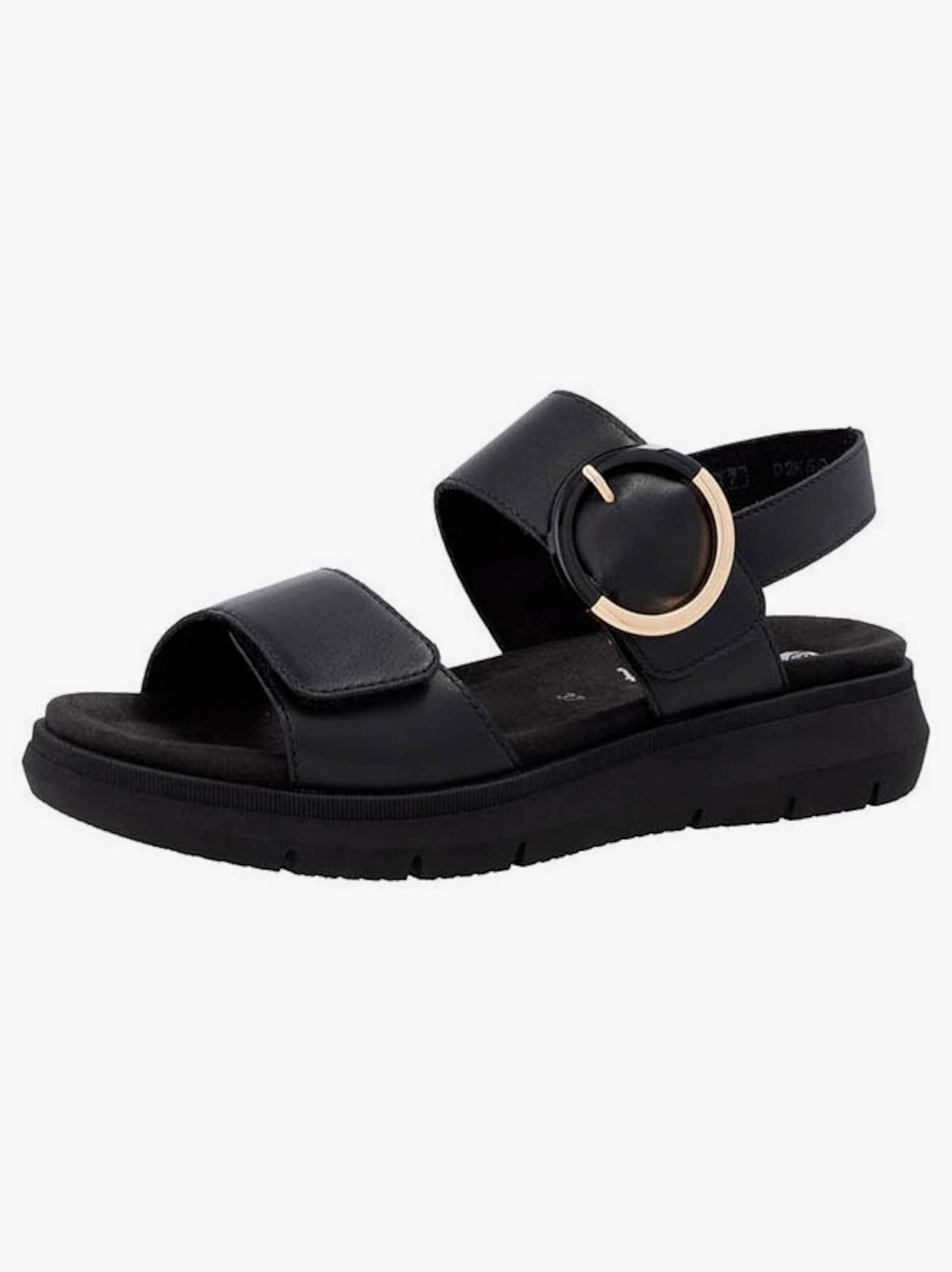 Remonte Sandale mit Wechselfußbett - schwarz