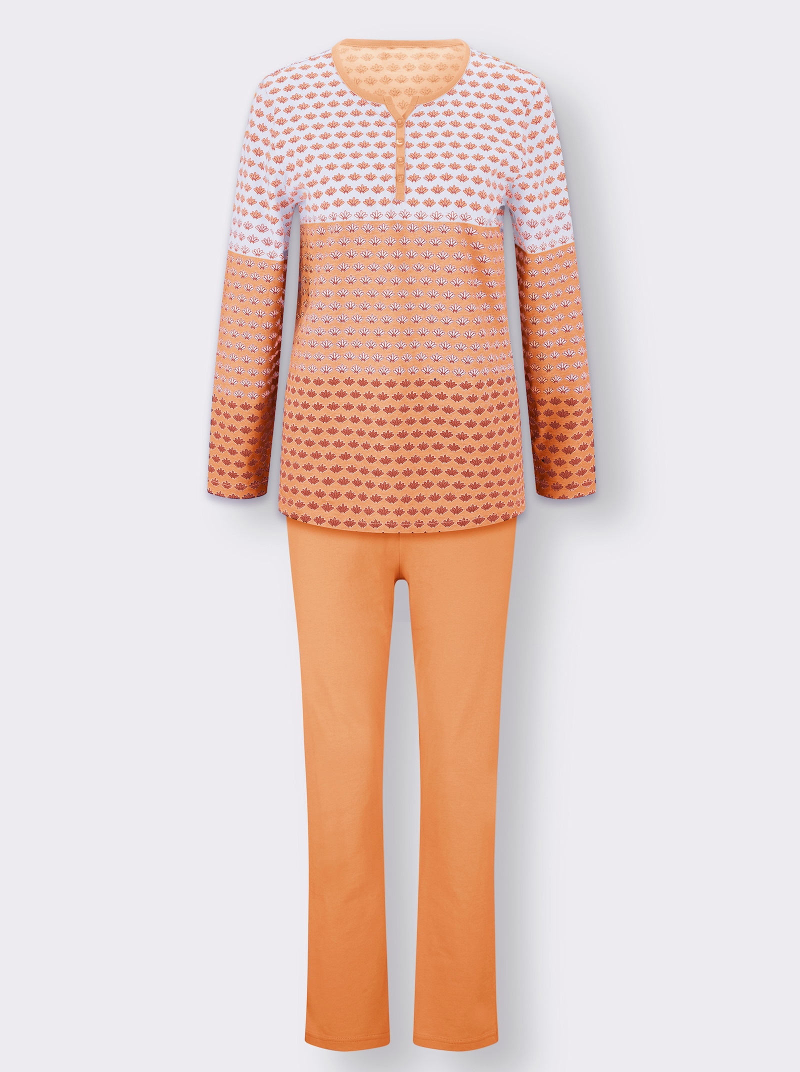 wäschepur Pyjamas med färgtoner - gräddvit-aprikos