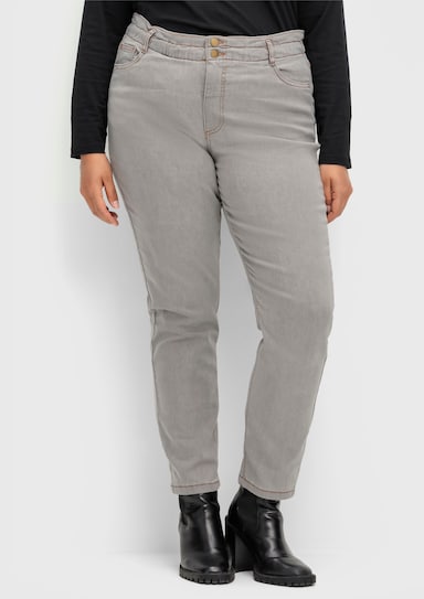 Jeans - grey-denim