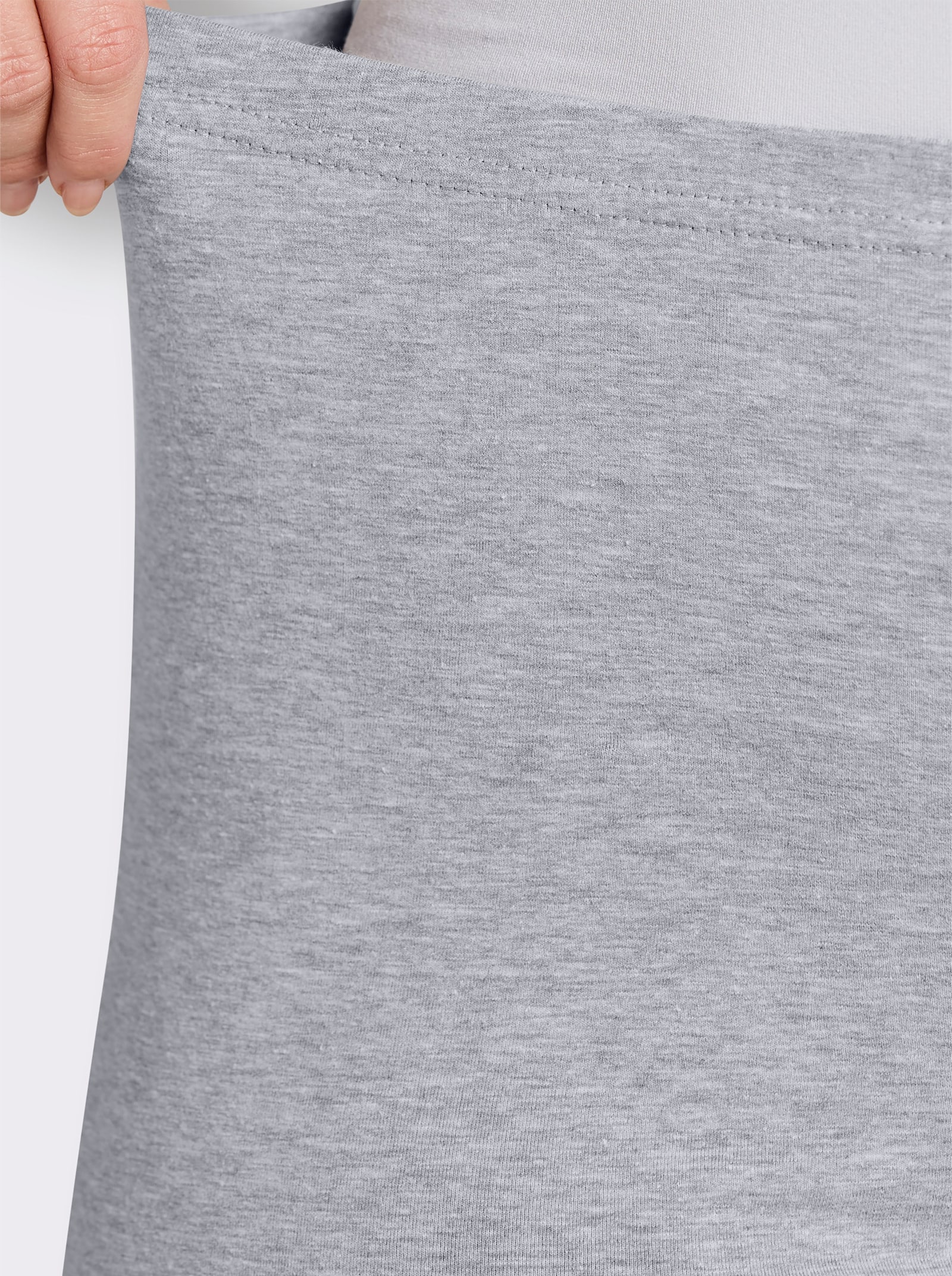 feel good Leggings - grau-meliert