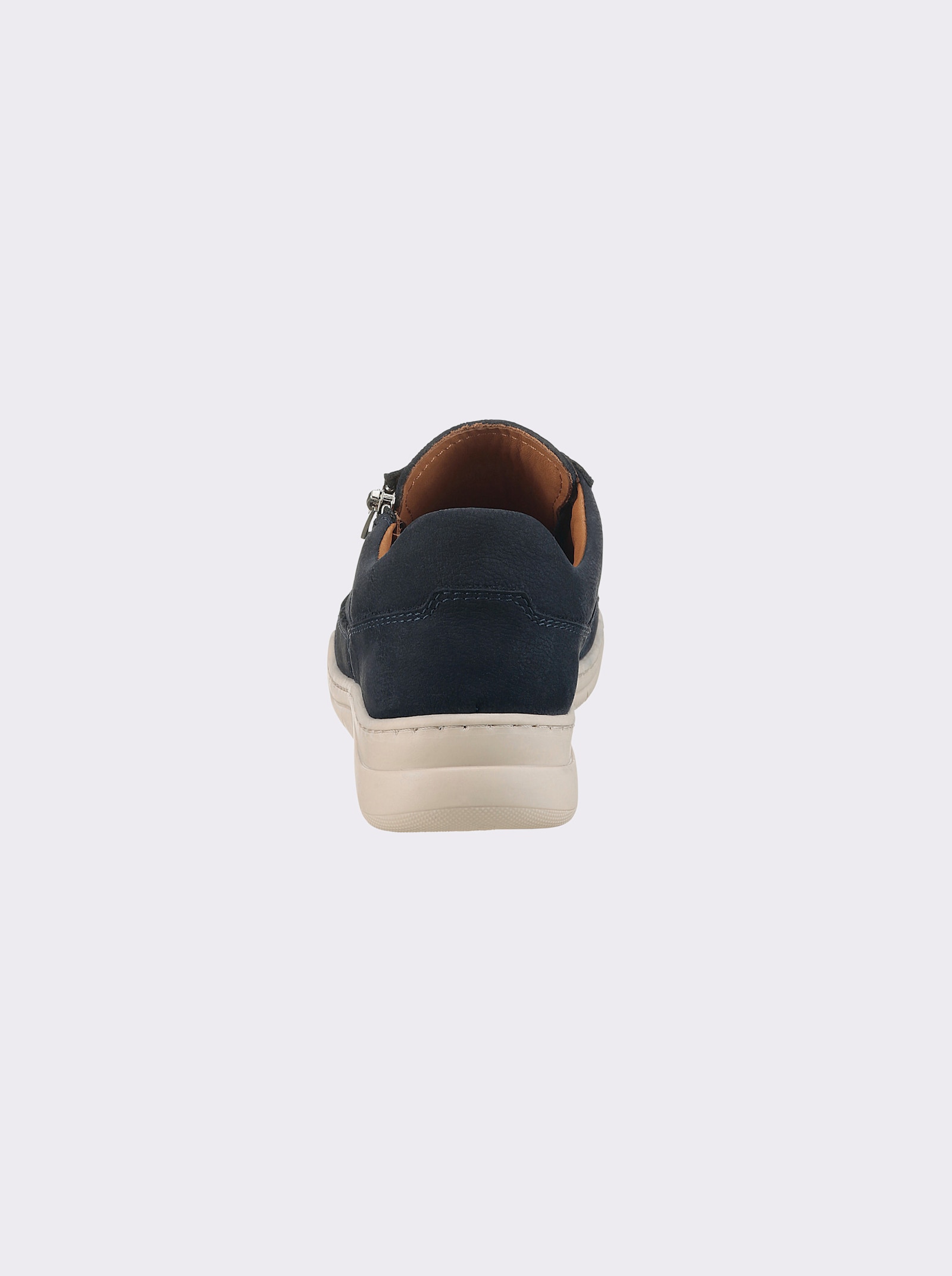 Gemini Sneaker van nubuckleer - marine