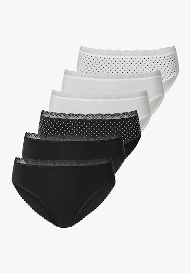 Vivance Jazz-Pants Slips - schwarz/creme
