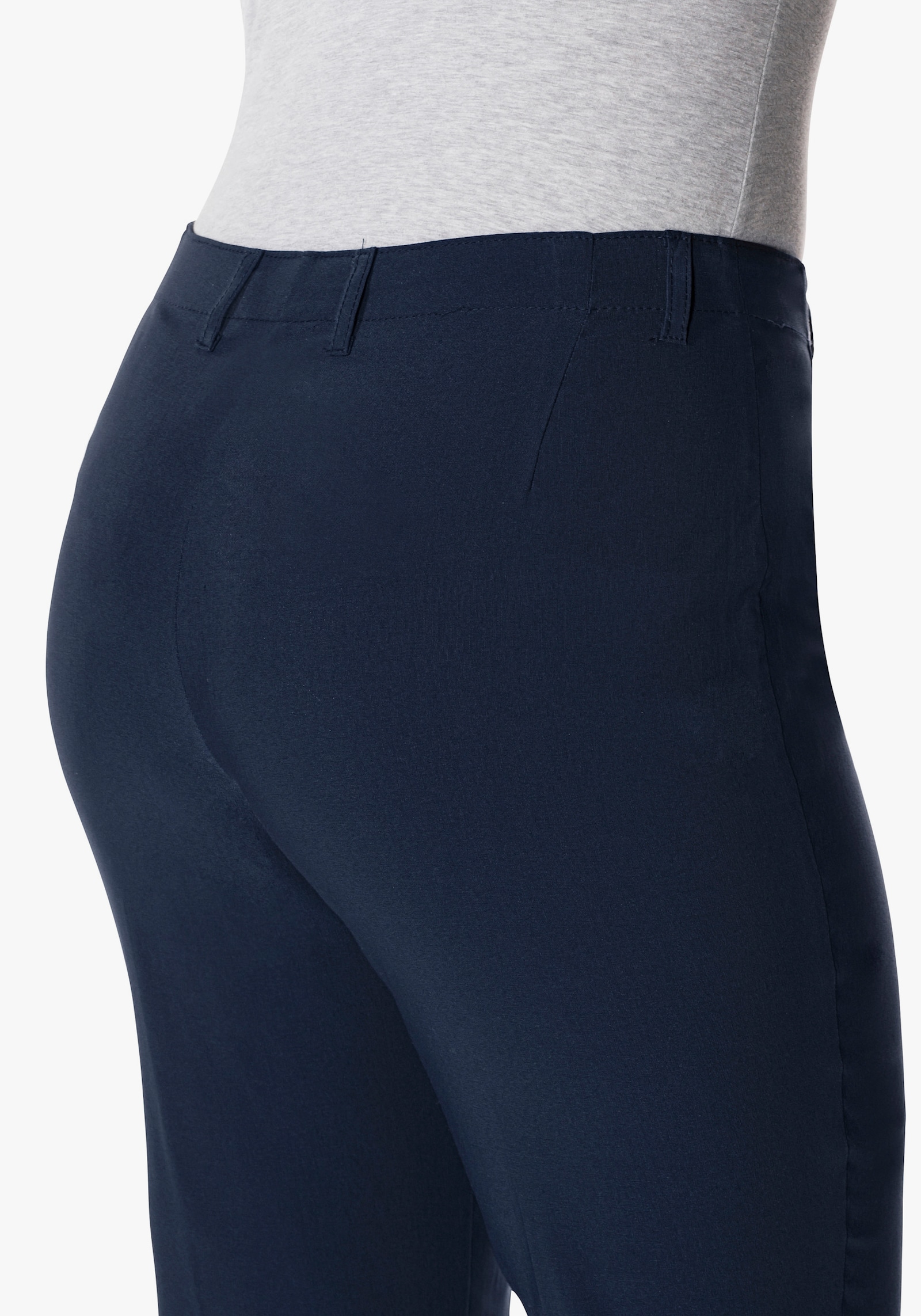 sheego Bengalinhose in gerader Form - marine