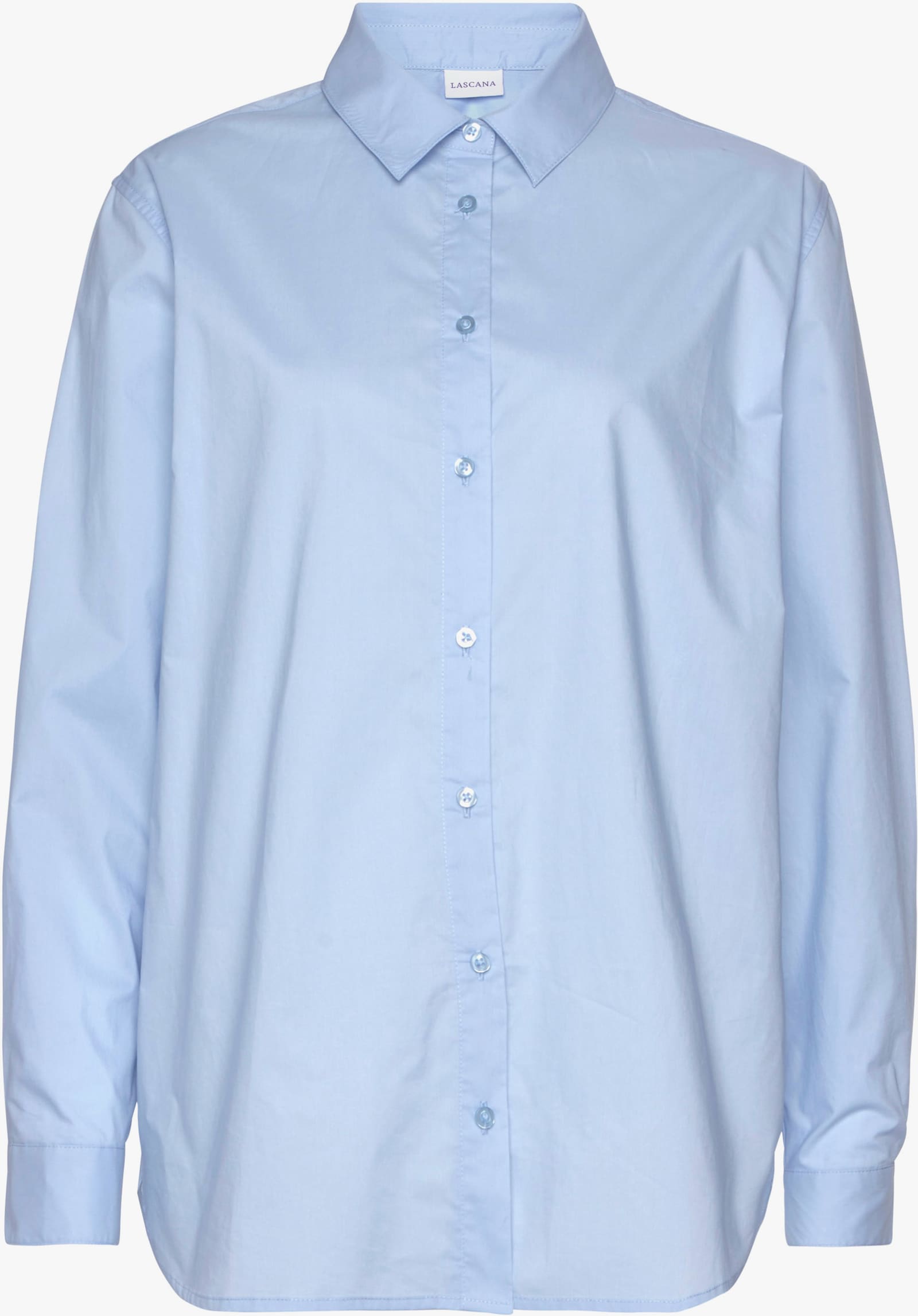 LASCANA Hemdbluse - hellblau