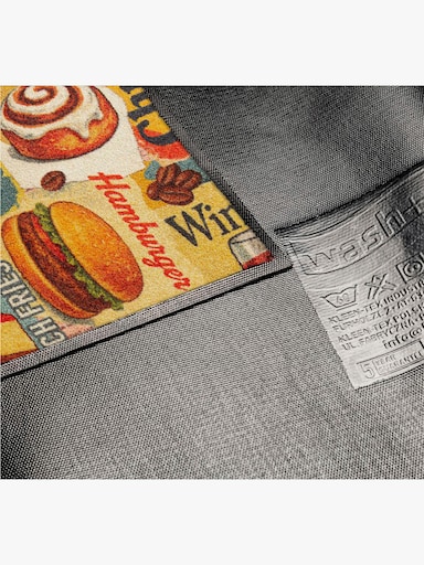 wash+dry by Kleen-Tex Fußmatte - terra-gelb