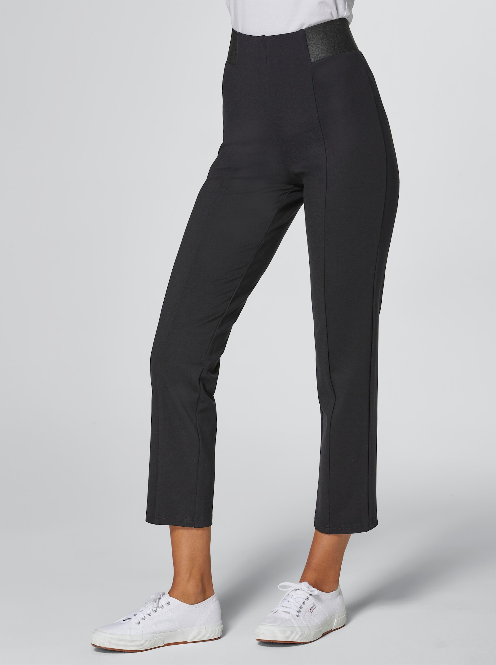 Catamaran Sports Broek met 'buik weg'-effect - zwart