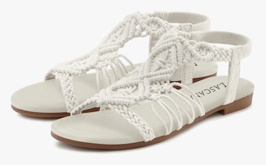 LASCANA Sandale - beige