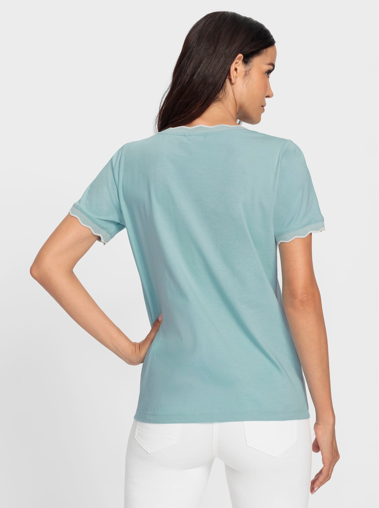 heine Shirt met korte mouwen - mint