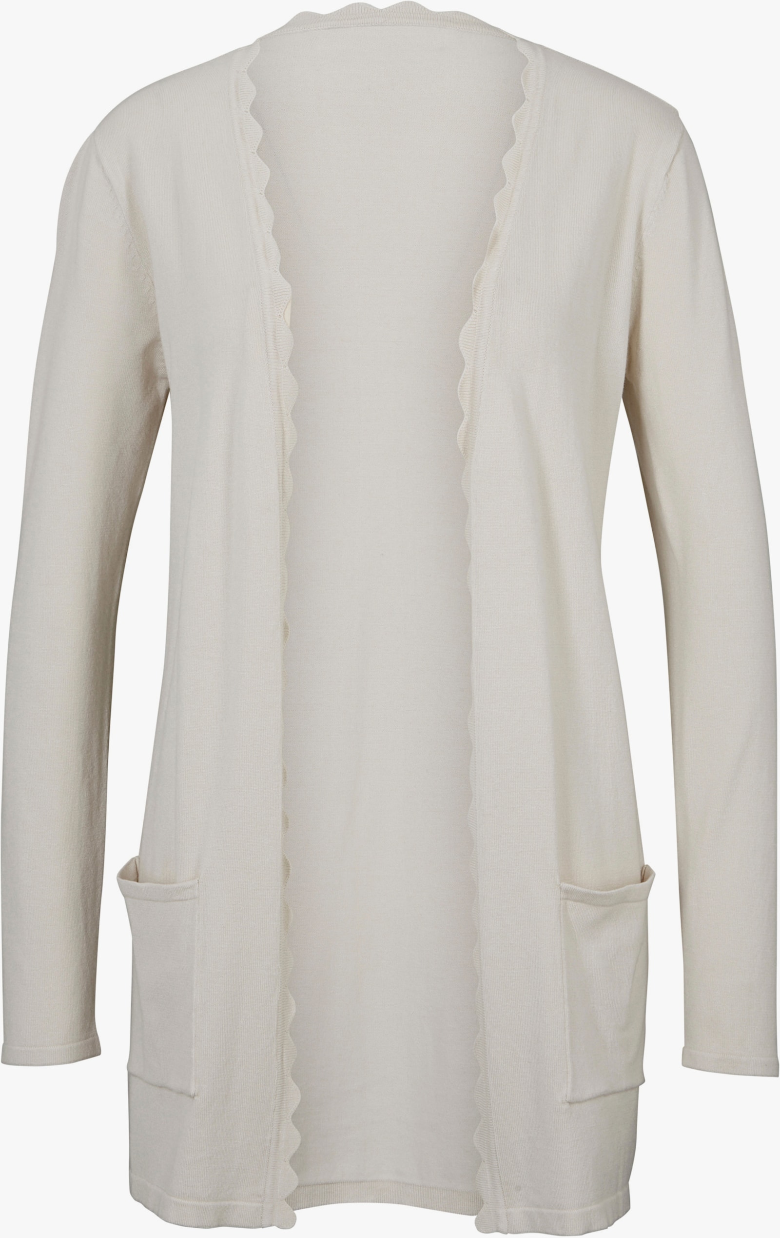 heine Feinstrickjacke mit Taschen - ecru