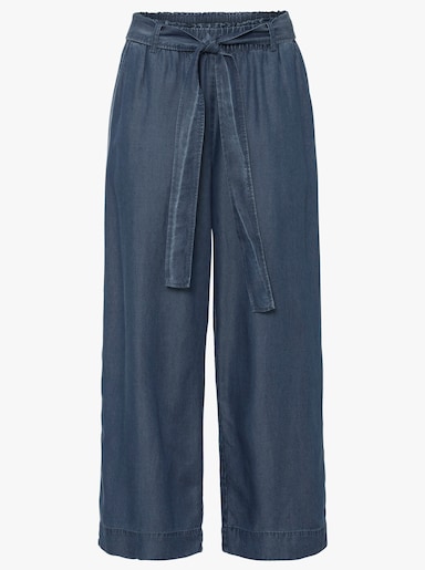 Culotte - jeansblau