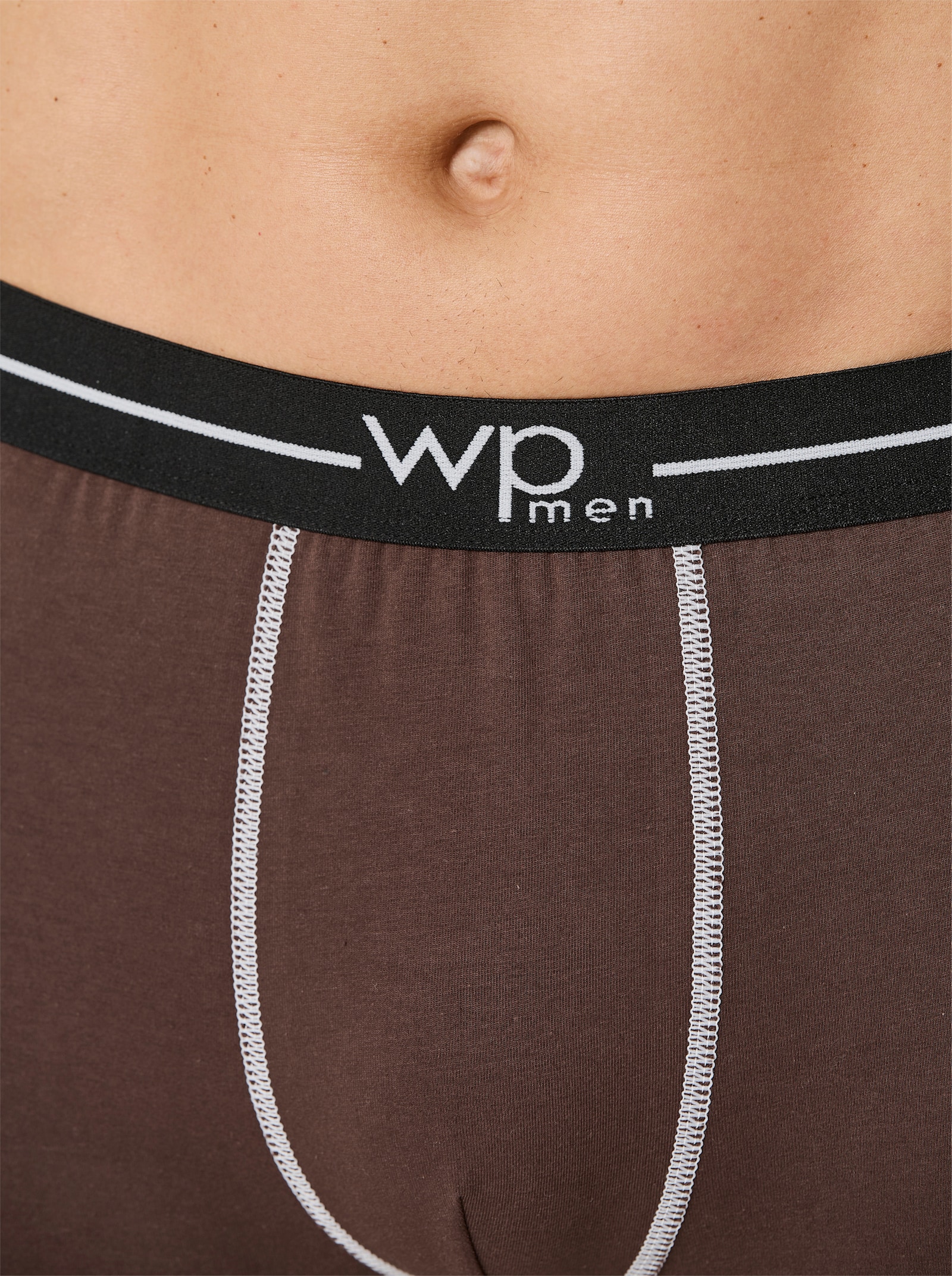 wäschepur men Pants - anthrazit + schoko + schwarz