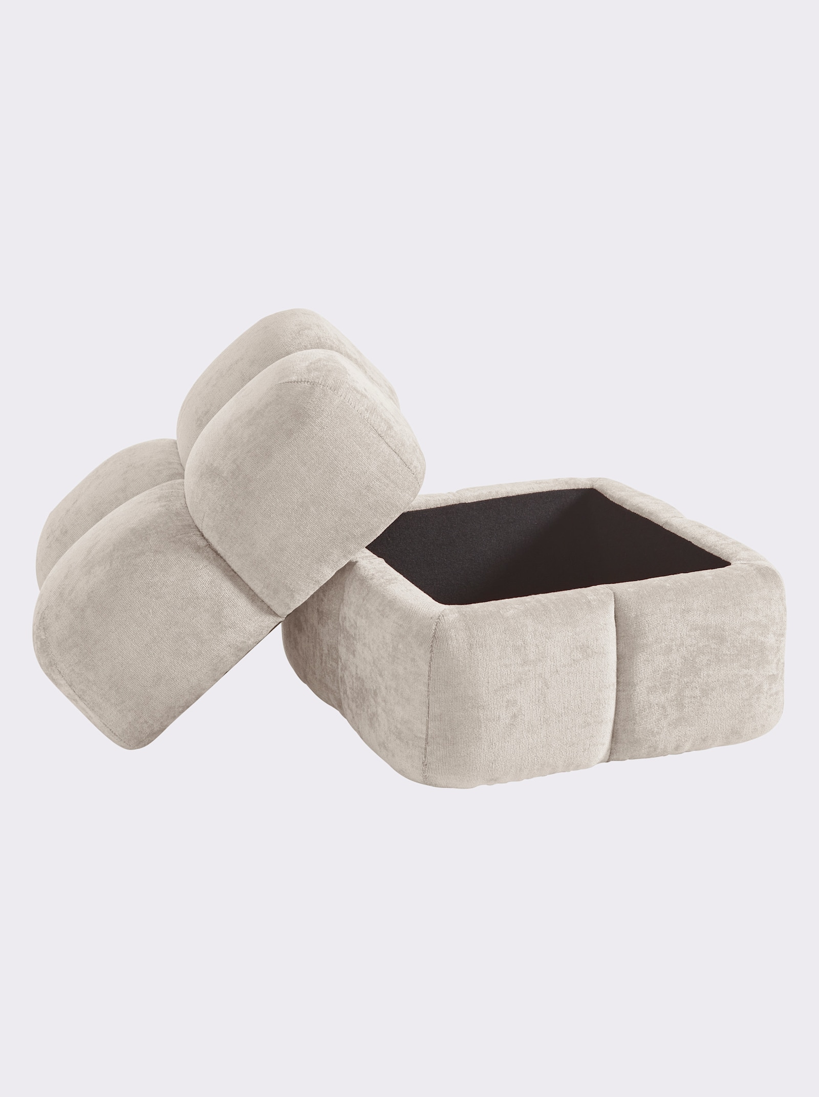 Impressionen Hocker - ecru