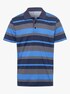Poloshirt - marine-gestreift