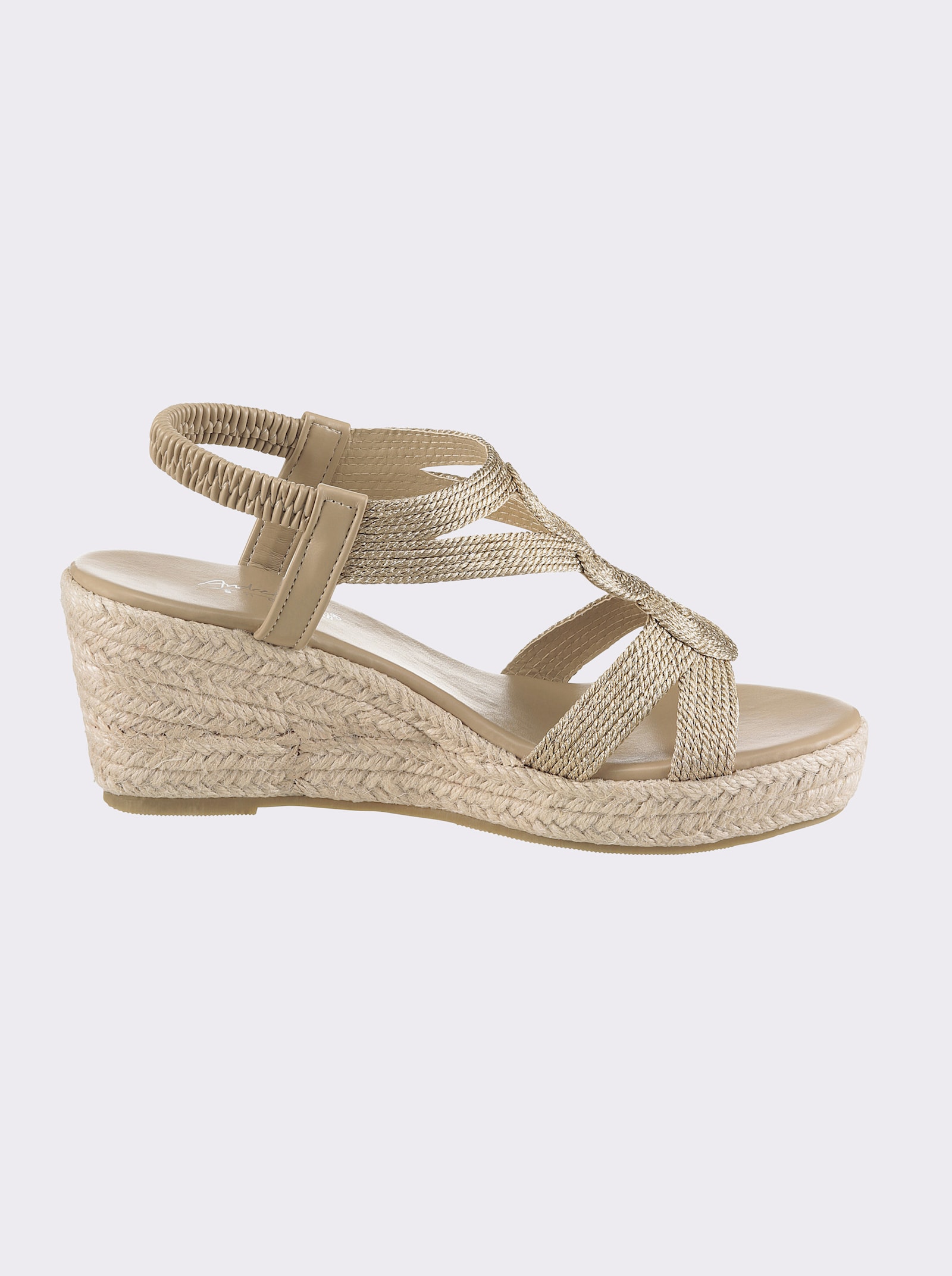 Andrea Conti Sandales - couleur bronze