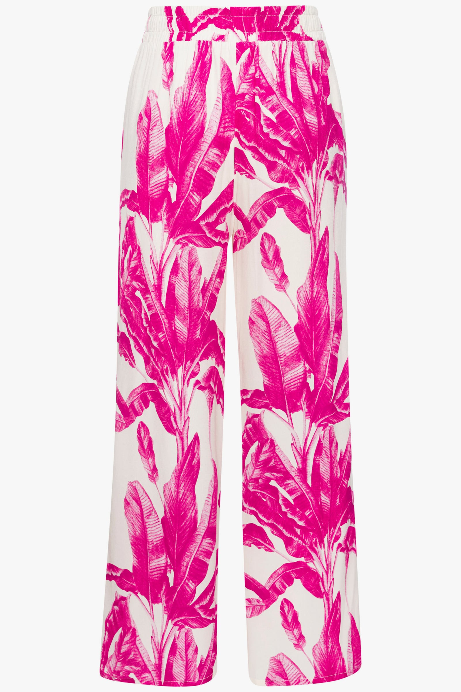LASCANA Palazzohose - creme-pink bedruckt