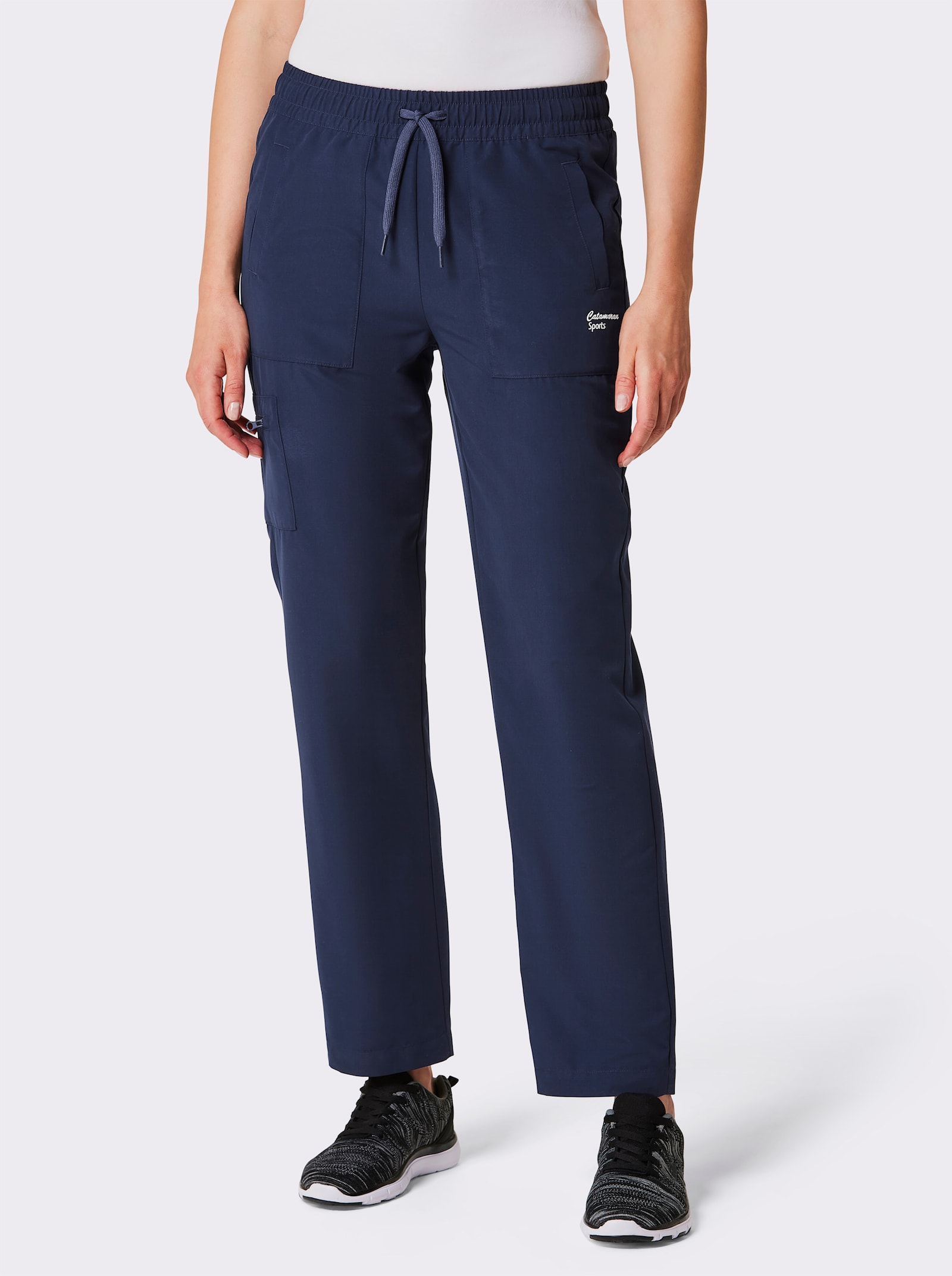 Catamaran Sports Sporthose aus atmungsaktiver Microfaser - marine