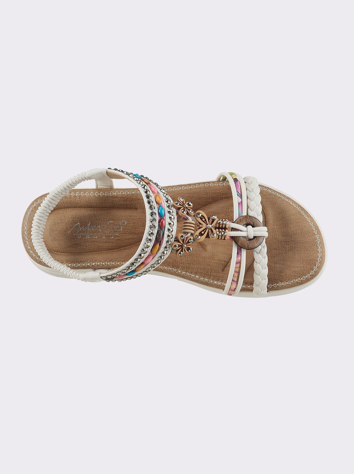 Andrea Conti Sandalette - weiß