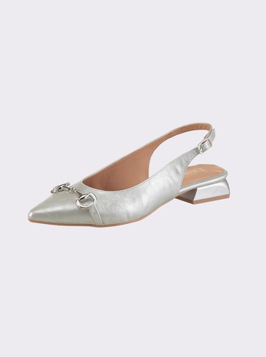 heine Slingballerina - silberfarben