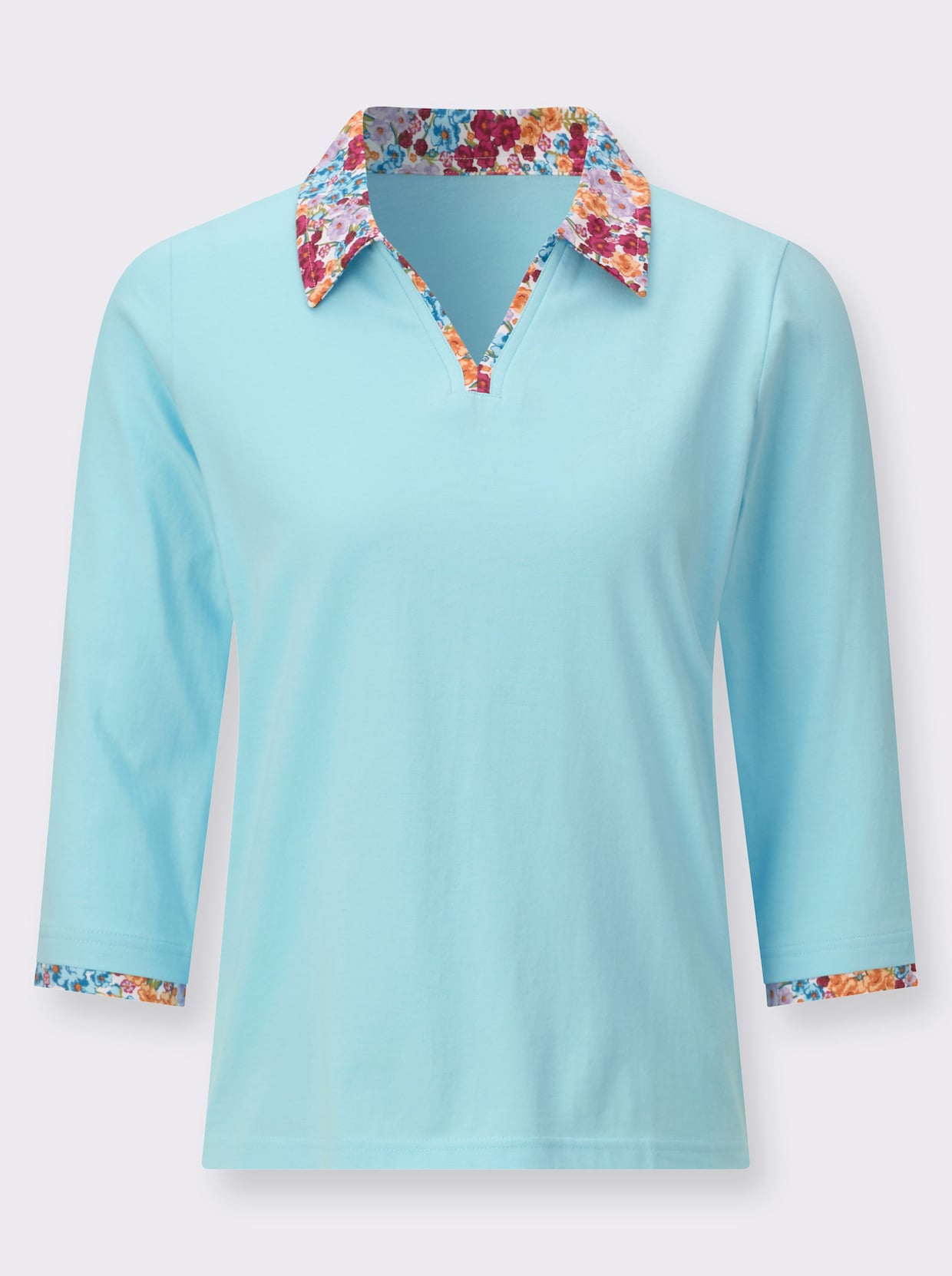 Poloshirt - aquamarin