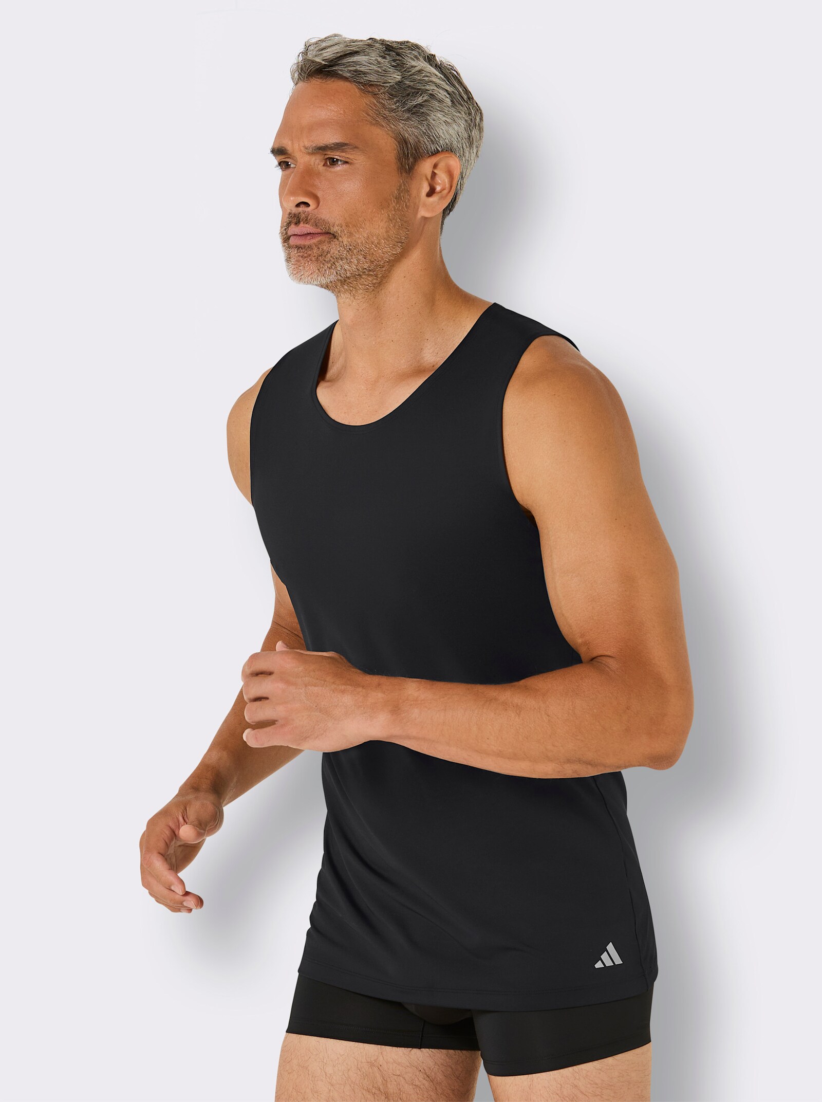 Adidas Funktions-Shirt - schwarz