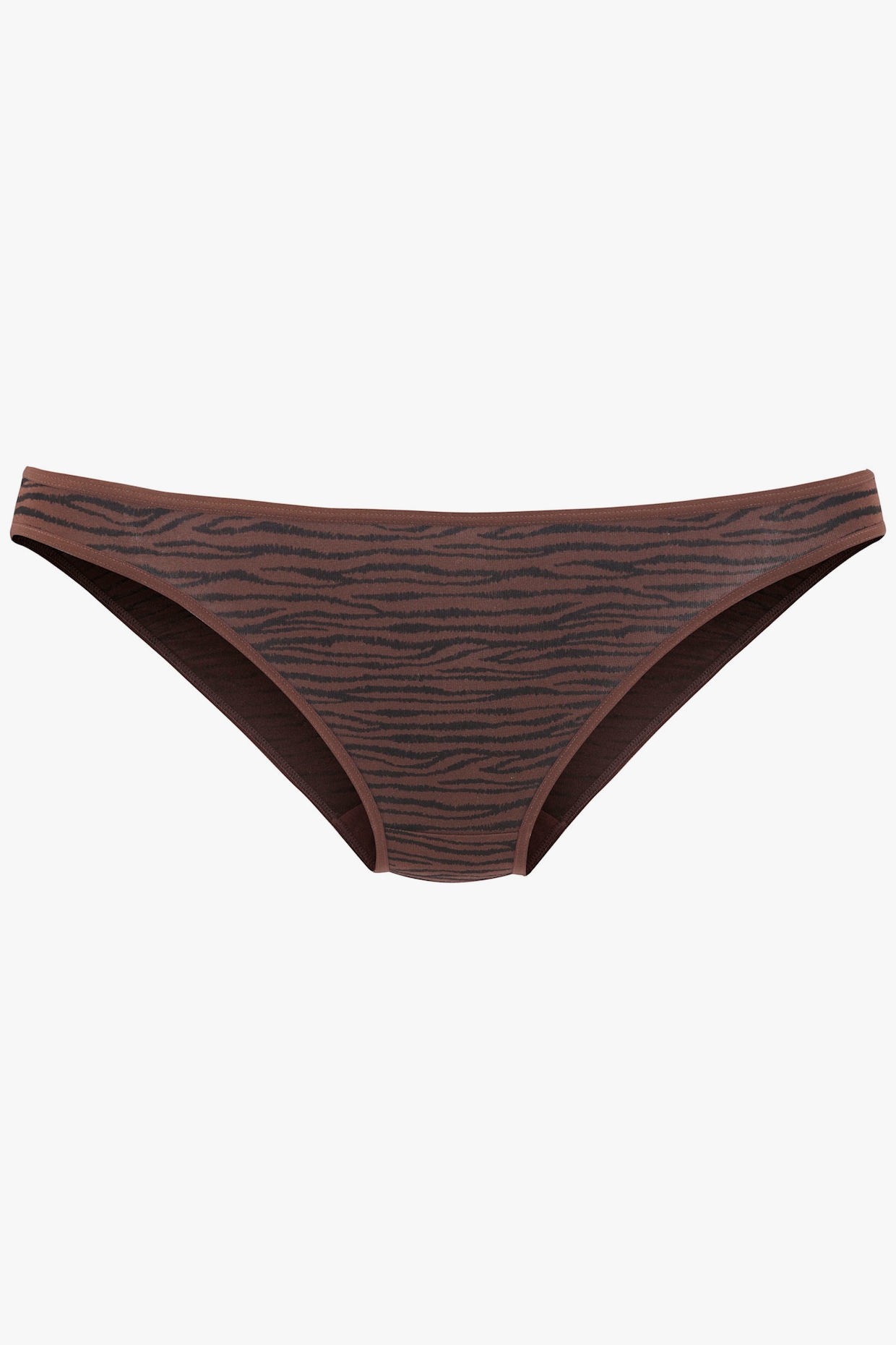 LASCANA Bikinislip - braun, schwarz
