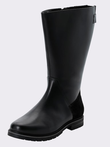 sheego Weitschaftstiefel - schwarz
