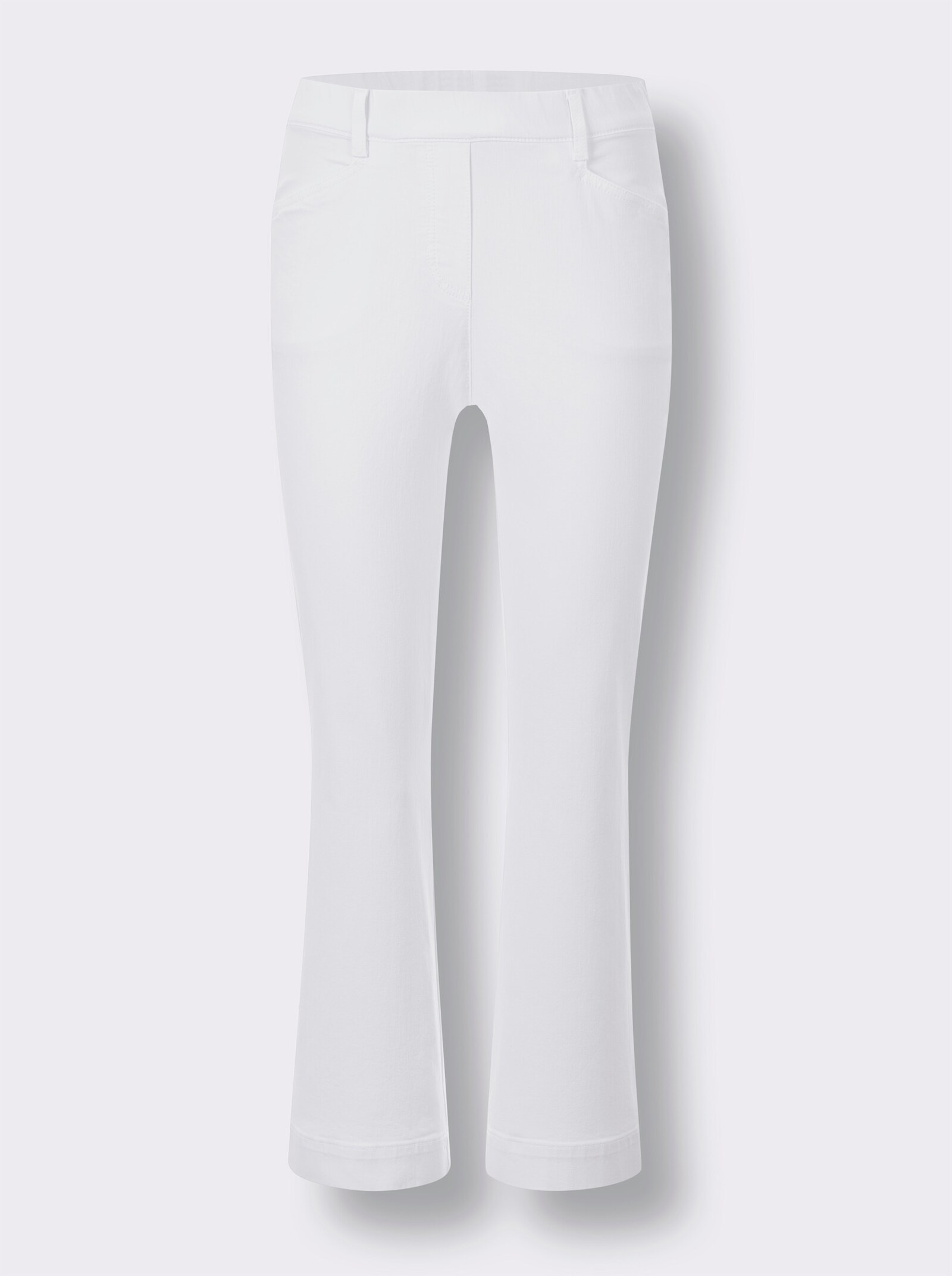 Ascari Schlupfjeans in 7/8-Länge - weiß