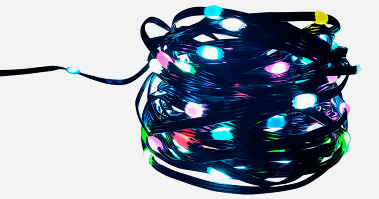 my home LED-Lichterkette - bunt