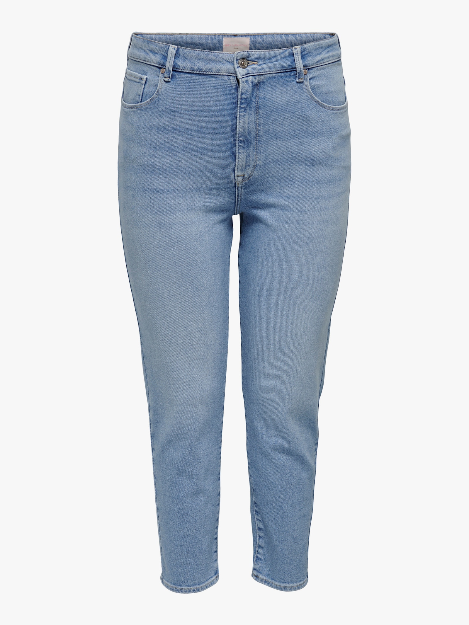 ONLY CARMAKOMA High-waist-Jeans - light blue denim