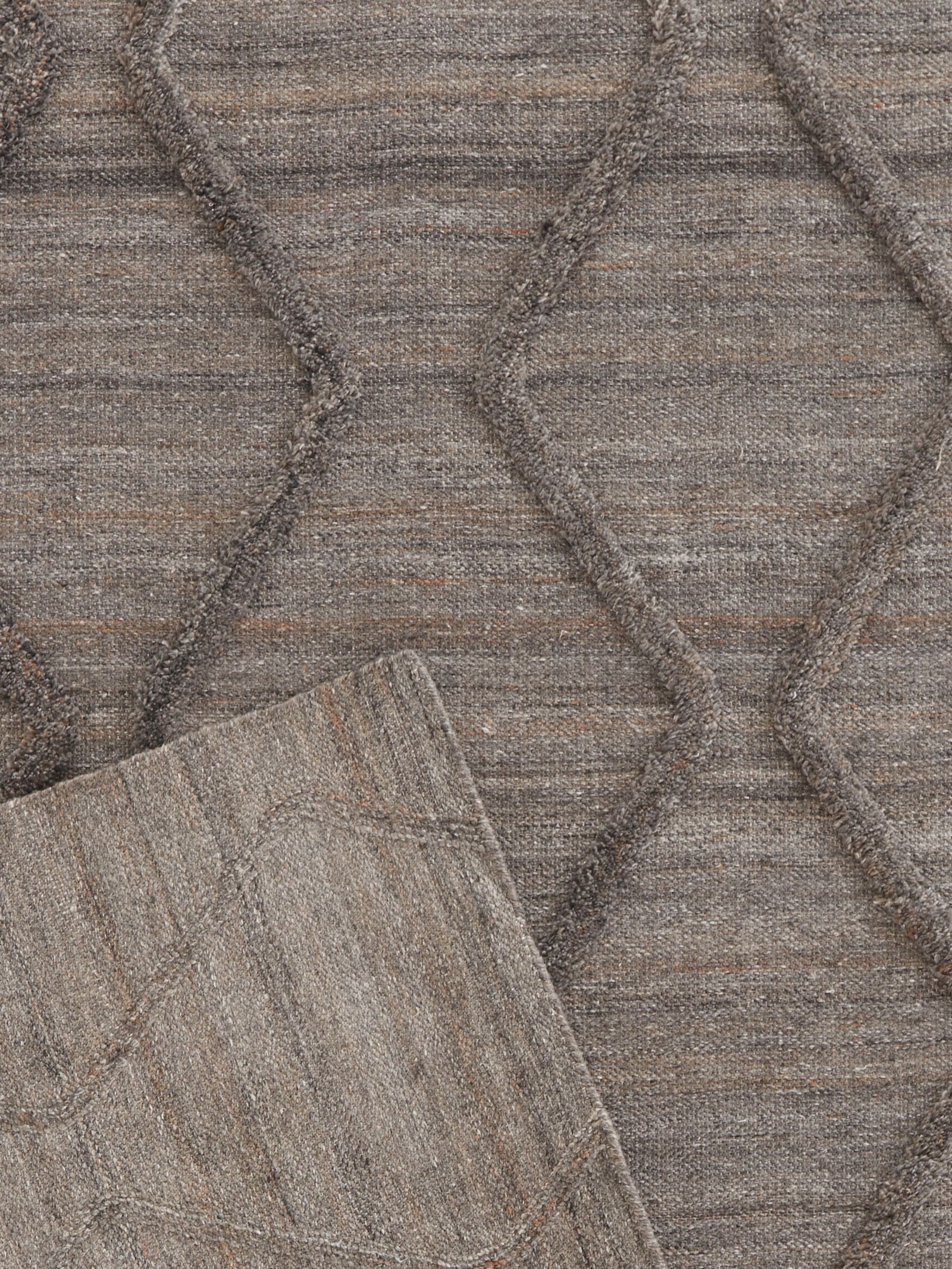 heine home Teppich - braun-meliert