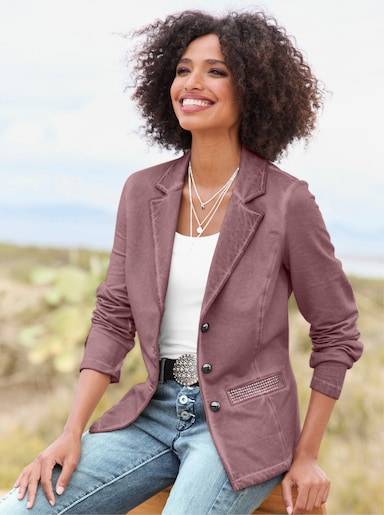 heine Sweatblazer - bordeaux