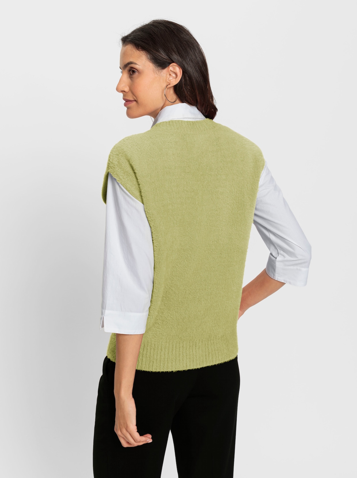 Slip-over - lindegroen