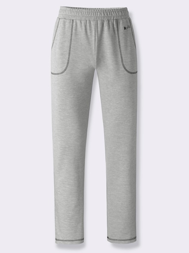 feel good Hose - grau-meliert-graphit
