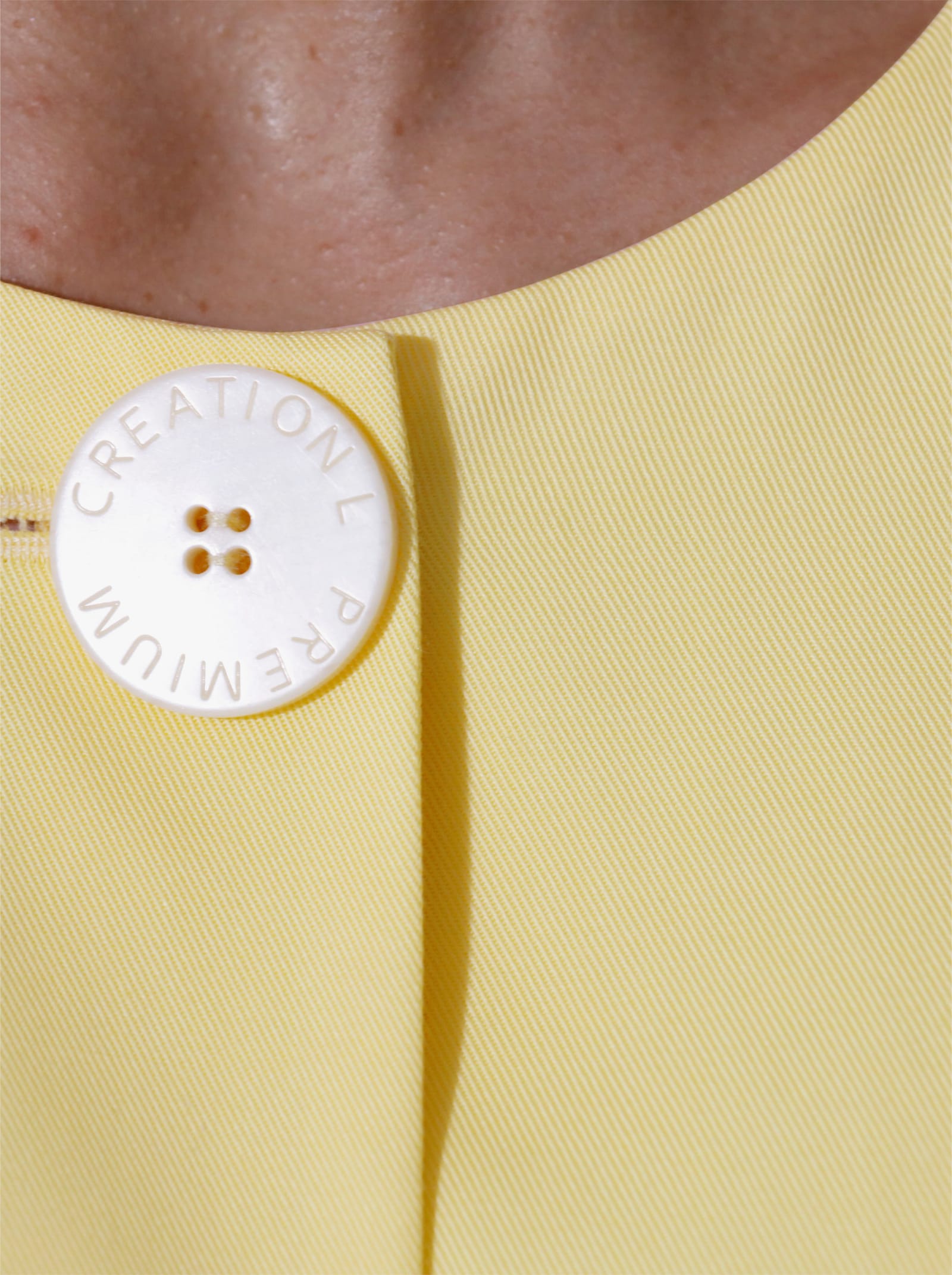 CREATION L PREMIUM Blazer in Lyocell-Qualität - zitrone