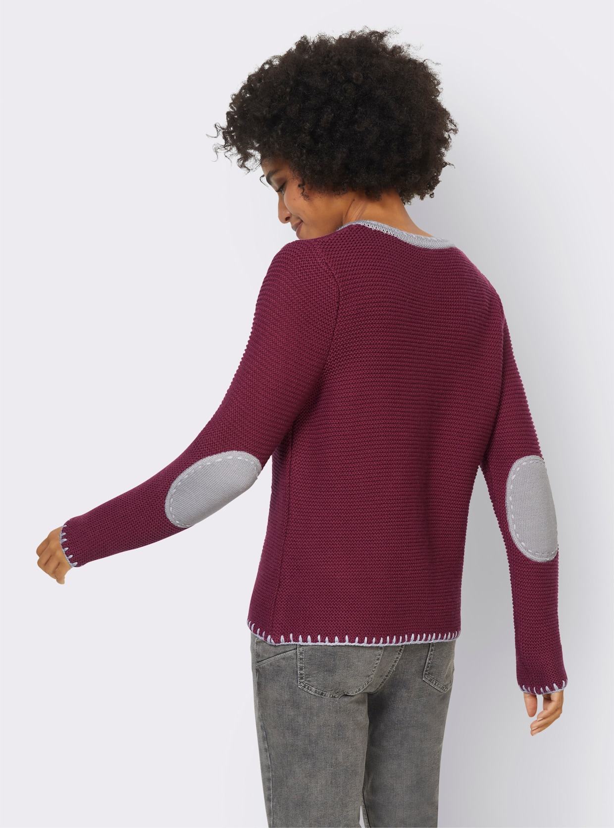 heine Cardigan - bordeaux