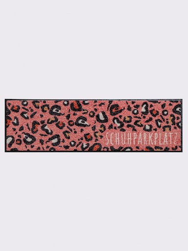 Salonloewe Voetmat - oudroze geprint