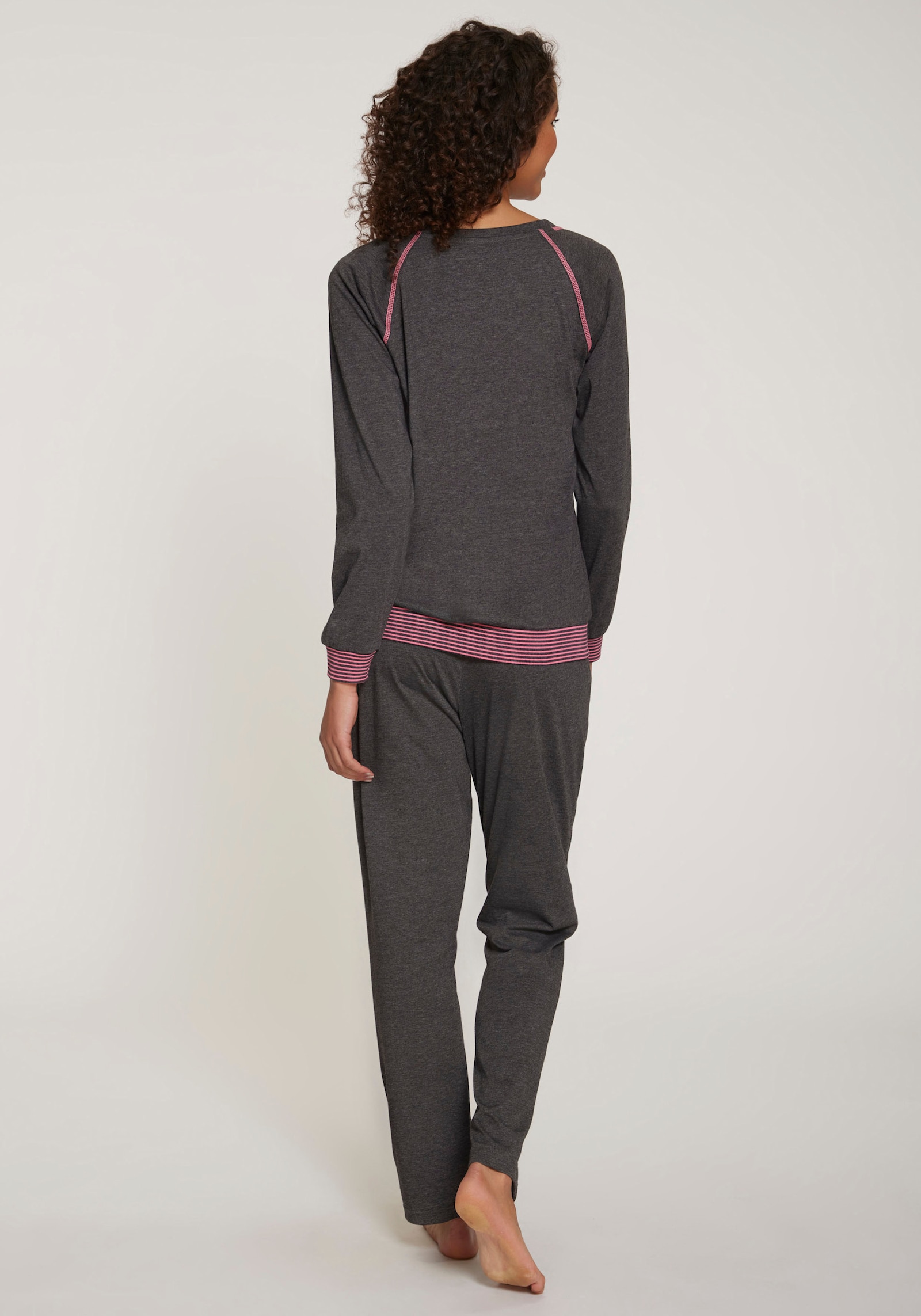 Vivance Dreams Pyjama - anthrazit-meliert