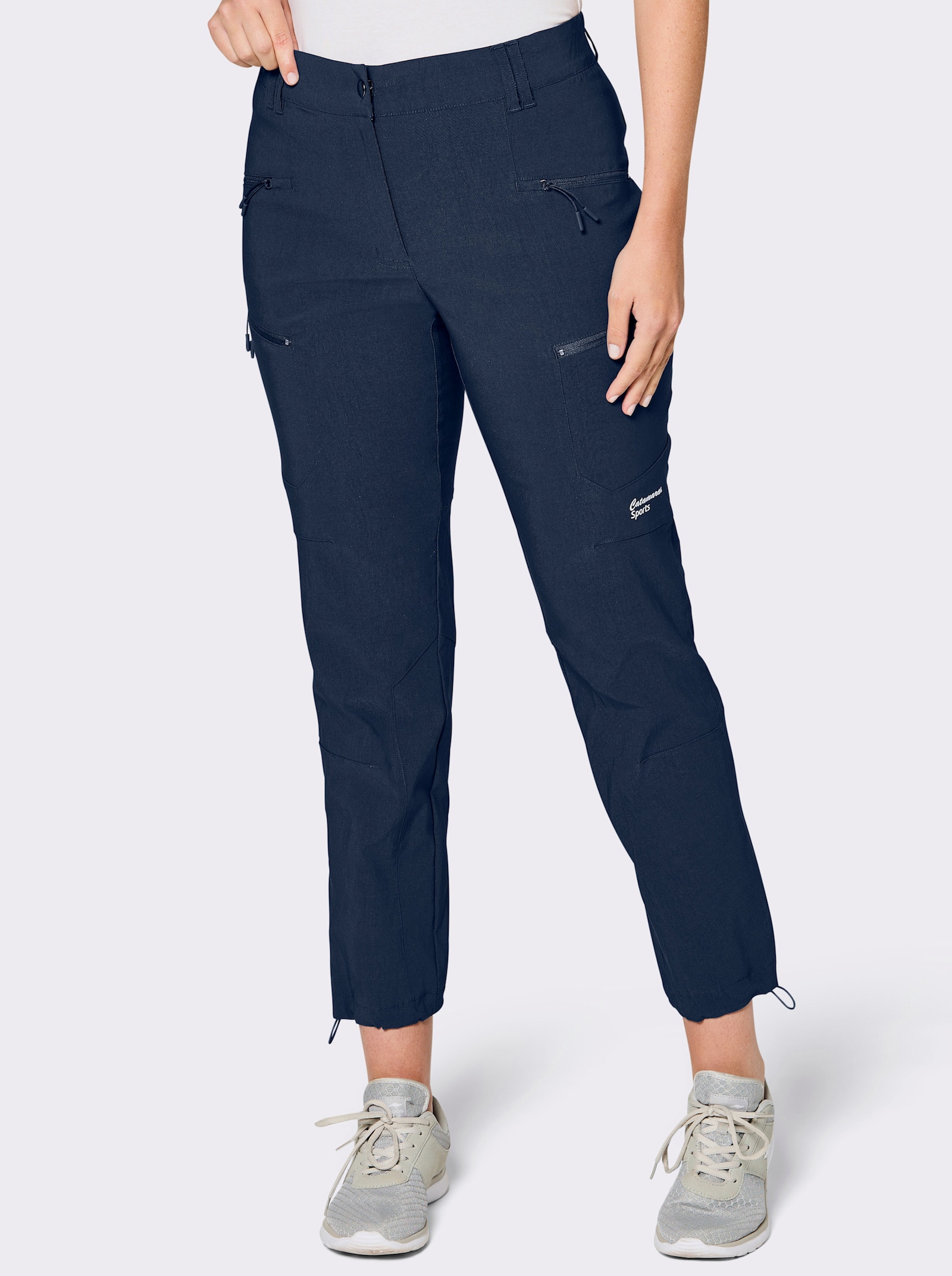 Catamaran Sports Trekkinghose mit weitenregulierbarem Saum - dunkelblau