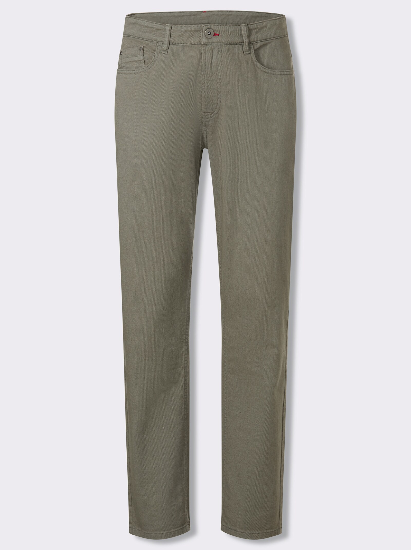 Marco Donati 5-Pocket-Hose mit Stretch-Anteil - khaki