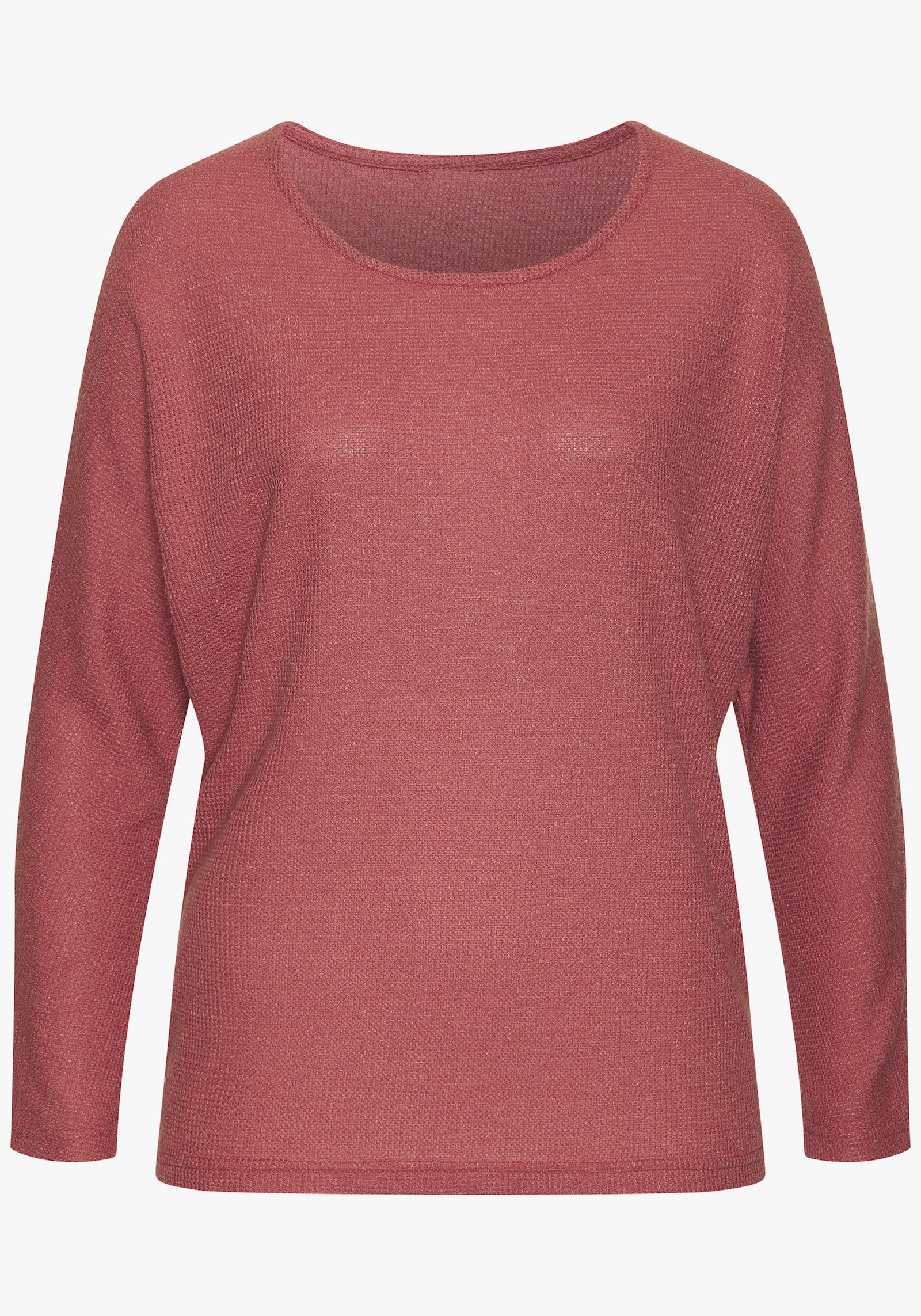 Vivance Shirt met lange mouwen - wijnrood