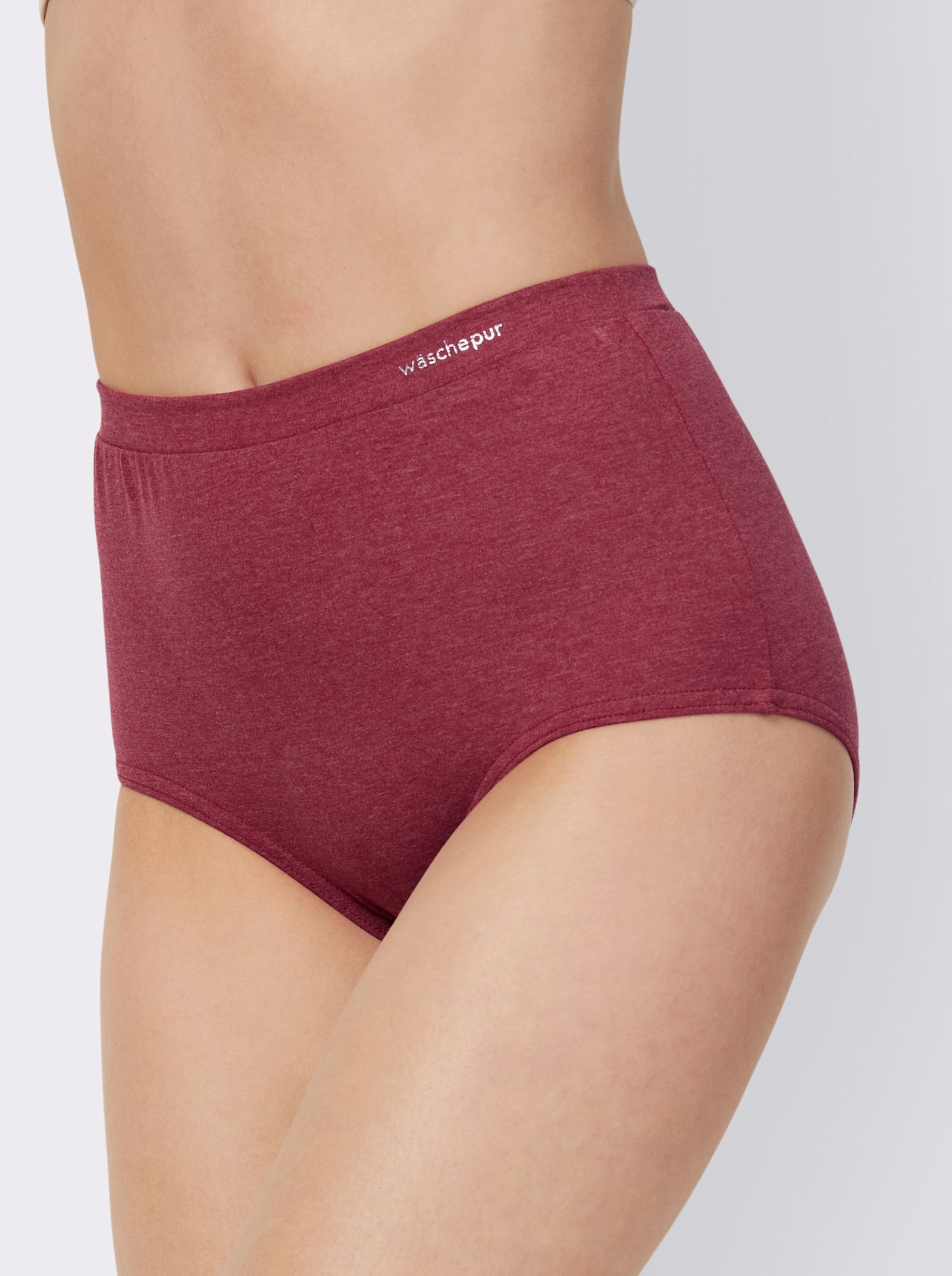 wäschepur Nohavičky, zv.pás jed.džersej - 2x námornícka modrá + 2x tmavočervená