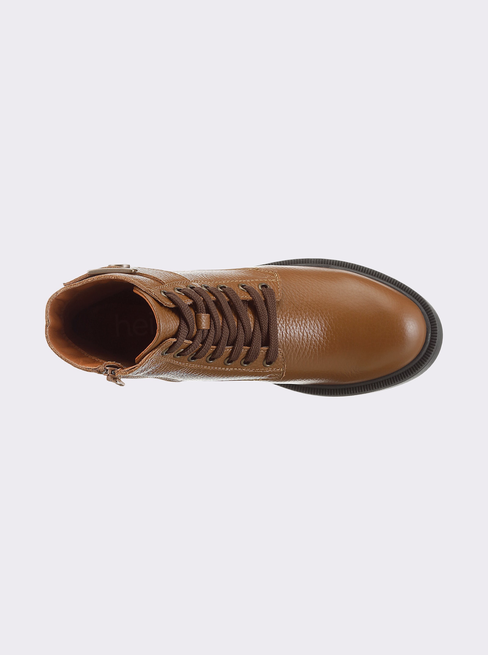 Andrea Conti Schnürstiefelette - cognac