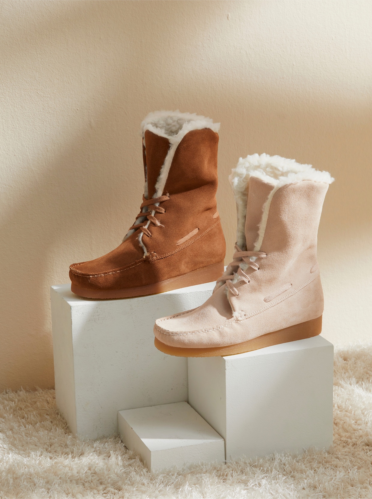 heine Stiefelette - taupe